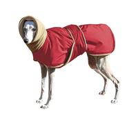 CMZYBBD Cappotto Cane Cappotto Caldo E Impermeabile per Cani - Giacca Spessa per Cani di Taglia Media E Grande, Ideale per Levrieri, Levrieri Lupo, Pastori E Altro Ancora-rosso-3xl