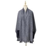 CMZYBBD Sciarpa Donna Accogliente E Spessa Sciarpa A Maglia da Donna con Tasche - Accessorio Autunno Inverno Versatile per Calore Invernali Sciarpe E Impacchi da Donna-blu-60 * 185 Cm