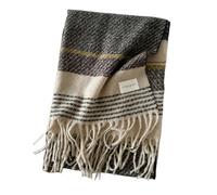 CMZYBBD Sciarpa Donna Sciarpa A Scialle Invernale Marrone Femminile - Sciarve di Signore Accoglienti E Confortevoli, Perfette per Il Freddo-Beige