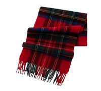 CMZYBBD Sciarpa Donna Sciarpa da Donna Sciarpa in Cashmere, Sciarpa Scozzese, Sciarpa in Cashmere Puro Scozzese Colorato Caldo Autunno Inverno-rosso-natale-30 * 180 Cm