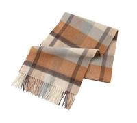 CMZYBBD Sciarpa Donna Sciarpa da Donna Sciarpa in Cashmere, Sciarpa Scozzese, Sciarpa in Cashmere Puro Scozzese Colorato Caldo Autunno Inverno-grigio-30 * 180 Cm