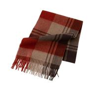 CMZYBBD Sciarpa Donna Sciarpa da Donna Sciarpa in Cashmere, Sciarpa Scozzese, Sciarpa in Cashmere Puro Scozzese Colorato Caldo Autunno Inverno-rosso-30 * 180 Cm