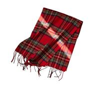 CMZYBBD Sciarpa Donna Sciarpa da Donna Sciarpa in Cashmere, Sciarpa Scozzese, Sciarpa in Cashmere Puro Scozzese Colorato Caldo Autunno Inverno-red-c-30 * 180 Cm