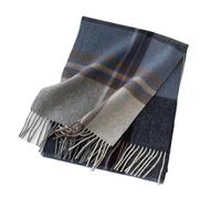 CMZYBBD Sciarpa Donna Sciarpa da Donna Sciarpa in Cashmere, Sciarpa Scozzese, Sciarpa in Cashmere Puro Scozzese Colorato Caldo Autunno Inverno-grigio-b-30 * 180 Cm