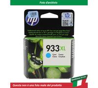 HP Cartuccia originale inchiostro ciano ad alta capacità 933XL