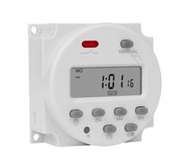 CN101A Alimentatore 24V Interruttore timer digitale 7 giorni settimanali Programmatore relè temporale programmabile Batteria ricaricabile incorporata 1 pz(24V without 4 wires)