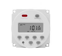 CN101S 1 secondo intervallo 5 V 12 V 24 V 110 V 220 V digitale L+C+D timer timer programmatore 7 giorni settimana programmabile relè temporizzato (12VDC)