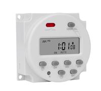 CN101S 1 Secondo Intervallo 5V 12V 24V 110V 220V Interruttore Timer LCD Digitale 7 Giorni Settimanale Programmabile Ciclo Automatico Timing Relay (5V)