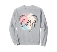 CNA Certified Nursing Assistant - Nurse Heart Pastel Pretty Felpa