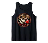 CNA Life - Stetoscopio con Stampa Leopardata Canotta