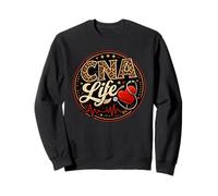 CNA Life - Stetoscopio con Stampa Leopardata Felpa