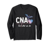 CNA Love What You Do Heartbeat Funny Maglia a Manica