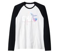 CNA Love What You Do Heartbeat Funny Maglia con Maniche Raglan