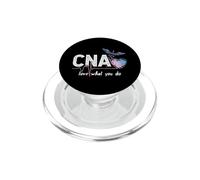 CNA Love What You Do Heartbeat Funny PopSockets PopGrip per MagSafe