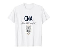 CNA Nursing CNA Le Mani Invisibili Il Cuore Inoscillante Maglietta