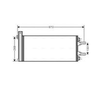 PRASCO CNA5248D Condensatore climatizzatore
