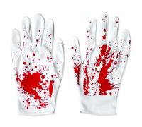 CNAFGBGG 1PAIR GUOVES, 5x9 Spolo Spolt Short Gloves Costumi di Halloween, Spaventosi Oggetti di Scena di Halloween per Donne Uomini Cosplay Festa