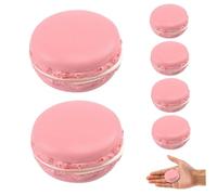 CNAFGBGG 6pcs falsi macaron da 2x2x1 pollici macarons artificiali realistici finti dessert morbidi e comodi torta finta per il gioco finto, decorazioni, fotografia, stile 1