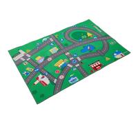 CNAFGBGG Bambini moquette 47x31, 5 pollici di città cittadini per auto da gioco per auto morbida in non slip tappeto tappeto bordo per bambini giocate per per il soggiorno della camera d.
