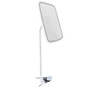CNAFGBGG Clip da 1 pc su specchio, specchio per vanità per trucco quadrati multifunzionale con luci ricaricabili per il trucco e la cura della pelle.
