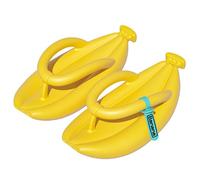 CNAFGBGG Sandali di doccia a banana carini, scarpe da scarpa spessa eva morbide, pantofole per cuscini non slip impermeabili per donne uomini da bagno in bagno in piscina estiva, 40/41 ...