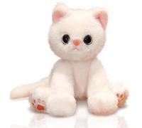 CNAJOI-TDFY Peluche a forma di gatto Devon Rex, 2026, realistico e realistico, peluche ultra morbido, regalo da abbracciare per gli amanti dei gatti e i bambini, decorazione per la camera da letto