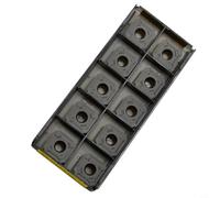 CNANRNANC 10PCS R245-12T3M-PM 4230 Inserti di tornitura in carburo professionale per lavorazione continua media pesante