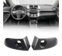 CNANRNANC 2 pannelli di finitura in plastica argentata per Toyota Rav4 2006-2012, OEM 55412-42060-B0 55413-42070-B0, ideali per il restauro degli interni del veicolo