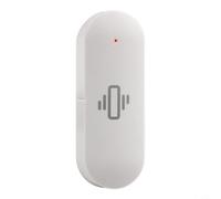 CNANRNANC 2 pz per Tuya Smart Sensore di Vibrazione Con Per SmartLife APP Notifica In Tempo Reale E Rilevazione di Movimento Allarme Con Registrazione Storica Per Applicazioni di Sicurezza (2pc)