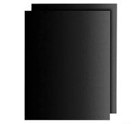 CNANRNANC 2 tappetini riutilizzabili antiaderenti per barbecue e forno, resistenti al calore fino a 260 °C, rivestiti in PTFE, lavabili in lavastoviglie, per griglie elettriche a gas, carbone (50 x 40