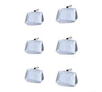 CNANRNANC 6 Panni Mop Microfibra per Bissell 1867 Lavapavimenti(6pcs) | 6 compatibili, microfibra assorbente, cattura per polvere e , lavabile in per casa, fissaggio sicuro