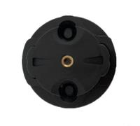 CNANRNANC Adattatore per supporto per computer da bici per Garmin o Bryton a Cateye Gps, materiale ABS nero, leggero 15 G, ideale per ciclismo su strada e (A)