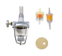 CNANRNANC Assemblea della ciotola del sedimento del combustibile 2Naa9155B per ford 8N 9N Naa per il giubileo, per Massey per Ferguson Te20 To35 Sostituire, 180141M91 Kit del metallo per l'azienda