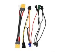 CNANRNANC Cavo di collegamento per XT60, cavo di alimentazione per faro elettrico della bicicletta, fanale posteriore, luce freno, indicatore di direzione, adattatore per bici elettrica (set di luci +