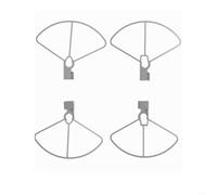 CNANRNANC Confezione da 4 protezioni per eliche in ABS leggero con sgancio rapido e protezione anti-collisione ForDji Lito1/Litox1, per volare all'aperto e affollato per AIRSPACE (grigio)