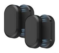 CNANRNANC Custodia magnetica impermeabile in silicone per Samsung Smart 2, guscio protettivo con facile installazione per escursionismo, nuoto e animali domestici, nero (4 pezzi)