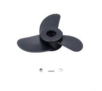 CNANRNANC Elica per motore fuoribordo marino, in plastica, a 2 o 3 lame per Sunelex, Savylor, per Aqua, Marina, Watersnake, facile da installare, colore nero (B)