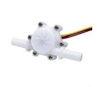 CNANRNANC HZ83K Sensore di Flusso Effetto Hall Per Lavastoviglie Flusso D'acqua Sensing 0.3-10 L/min Segnale di Uscita Impulso 4.5V 5V Input