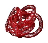 CNANRNANC Kit per la costruzione di mosche in Mylar, 10 pezzi in rete elastica a base di EVA, per esche a forma di pesciolino e simulazione di squame nella pesca d'acqua dolce (8 mm)