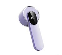 CNANRNANC Levapelucchi elettrico intelligente portatile con design a sei lame, display a LED del livello della batteria, ricarica di tipo C, manico ergonomico e grande collettore staccabile (viola)