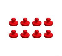CNANRNANC Magneti Silicone Friggitrice 8 Alta Temp Magneti Silicone Friggitrice(red)