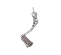 CNANRNANC Manico per mulinello da pesca con nucleo a quattro alberi angolari, braccio oscillante in acciaio inossidabile per mulinelli serie Nexave/Alivio/Catana/Fx/Sienna 4000-6000, argento, (grigio)