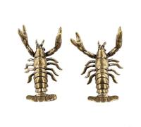 CNANRNANC Maniglia Ottone per aragosta Design Unico 4.2x7.1cm Maniglia(B)