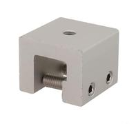 CNANRNANC Morsetto per giuntura del tetto, morsetti di montaggio per sistema solare fotovoltaico, in alluminio, resistenti alle intemperie, kit di morsetti preassemblati per tetti metallici (1 pezzo)