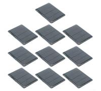 CNANRNANC Pannelli solari policristallini delle celle solari di DIY 10pcs 2V 150mA per l'elettronica, illuminazione esterna ed i piccoli sistemi