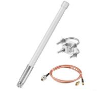 CNANRNANC Per antenna LoRa 915MHz 5dBi con cavo RG58 a bassa perdita per rete mesh ESP32, per scheda OLED e hotspot elio inclusi, compatibile M1