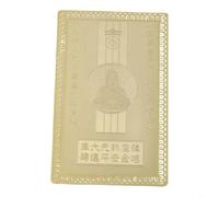 CNANRNANC per carta in Rame Che Kung Tempio per cavallo Drago Portatile(Large-B)