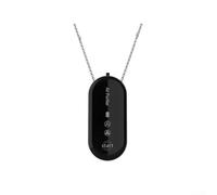 CNANRNANC per mini Purificatore d'Aria Leggero per Auto e Viaggi per(Black)