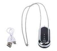 CNANRNANC per mini Purificatore d'Aria Leggero per Auto e Viaggi per(Silver)