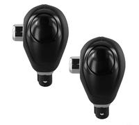 CNANRNANC Pomello del cambio in pelle per Kia pomello del cambio di ricambio 467201M600 846402T000 adatto per Sportage per Optima Forte ABS pelle (2 pezzi)